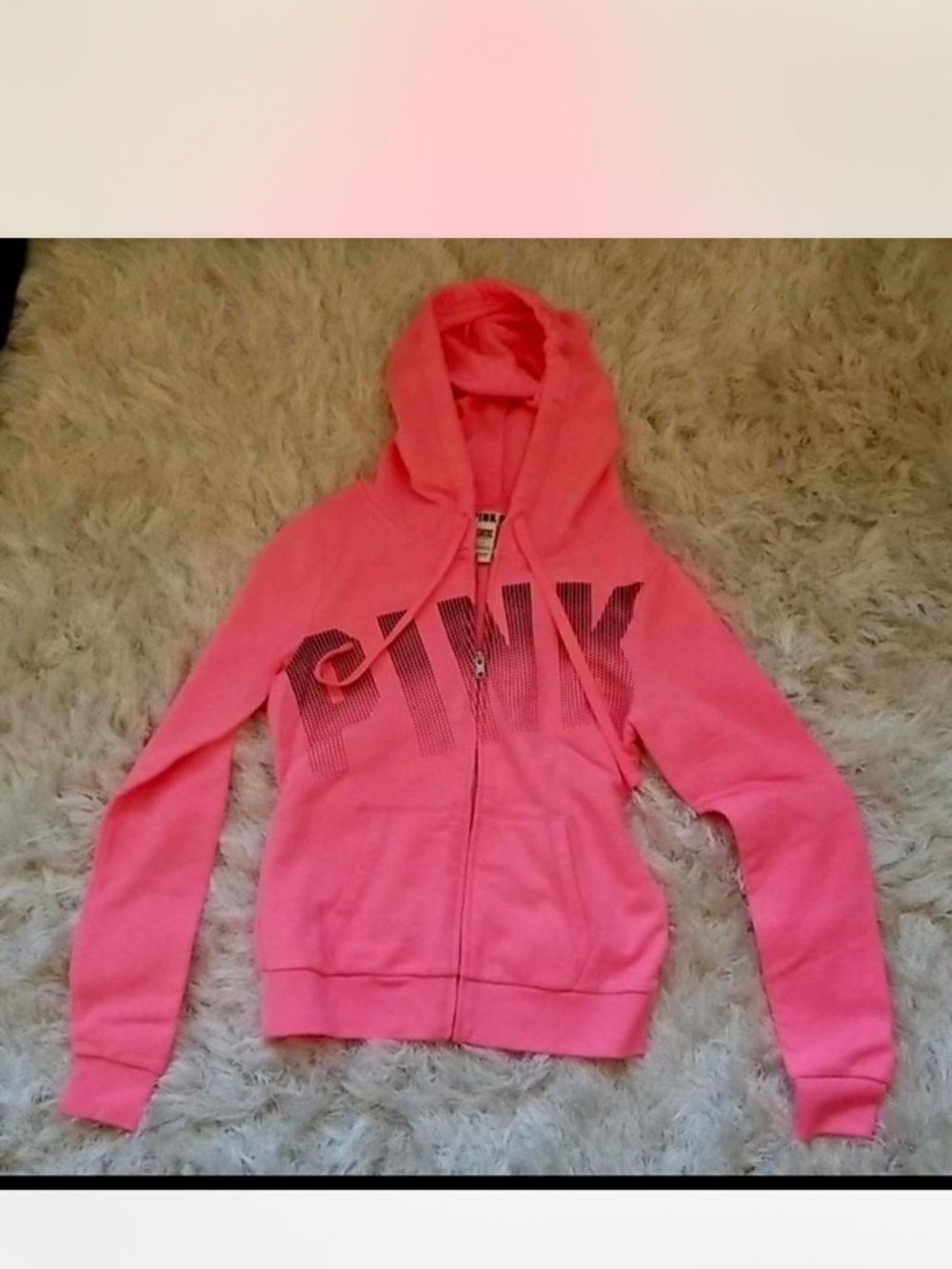 Victoria's Secret PINK Bright Pink Hoodie
